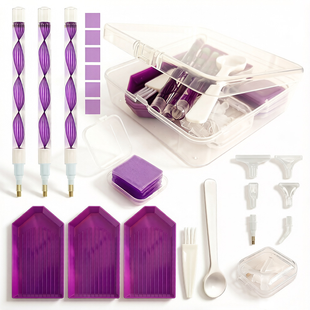 Embroidery Ideas - DIY Diamond Painting Tool Kit 4