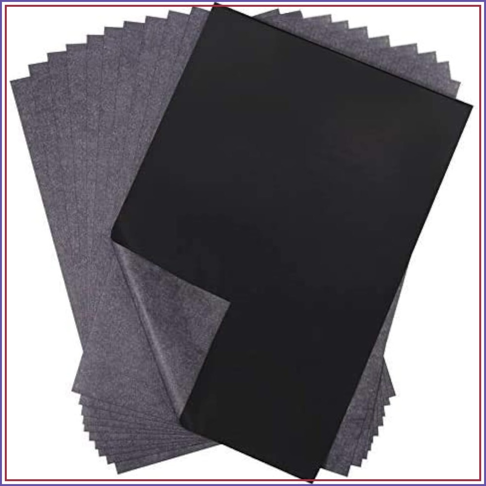 Transfer Paper Carbon - 100 Sheets Black Carbon Transfer Paper