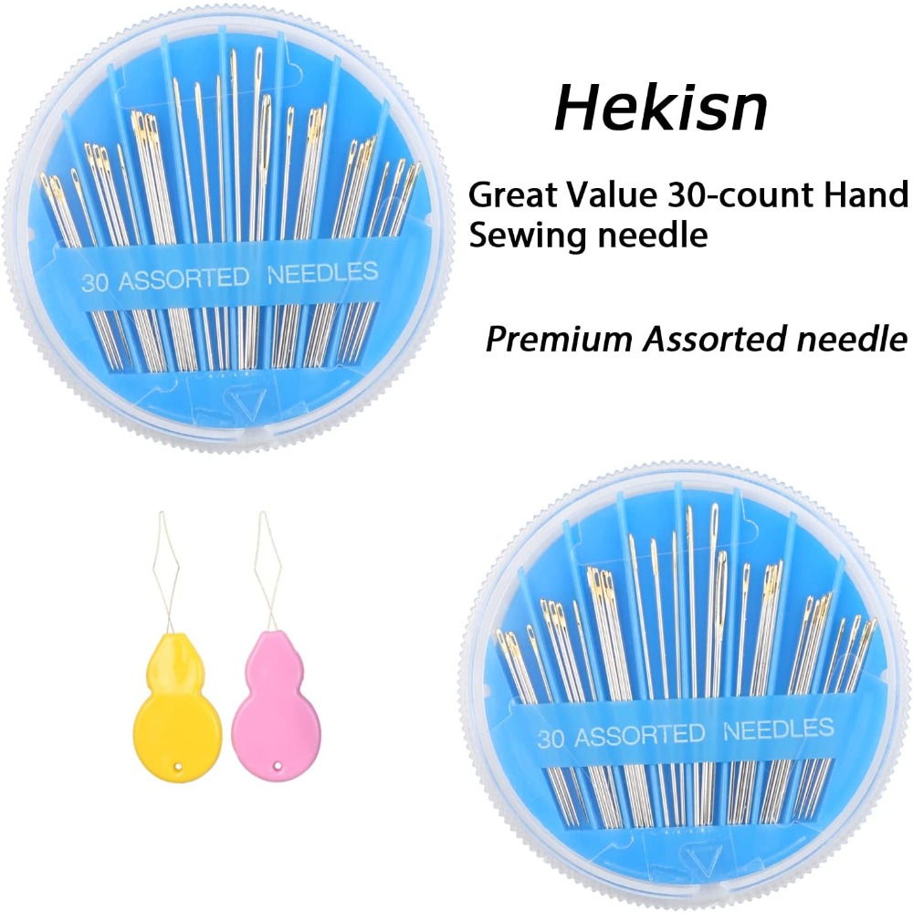 Embroidery Needle - Assorted Hand Sewing Needles Set 30pcs
