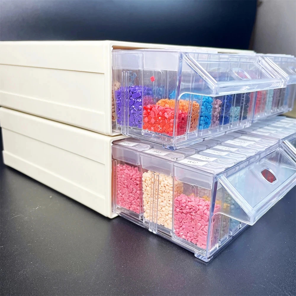 Embroidery Ideas - Diamond Painting Accessories Tools Plastic Drawer
