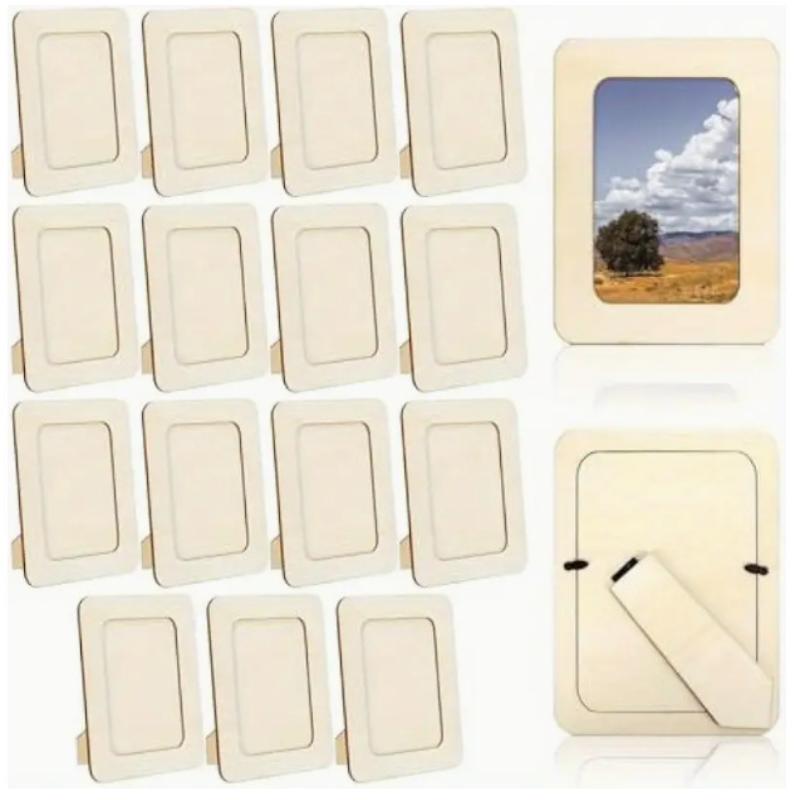 Frame Display Wood - 【S】Wooden Picture Frames, DIY Handmade Contemporary