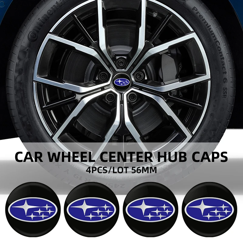 Embroidery Legacy - 4pcs 56mm Car Wheel Center Hub