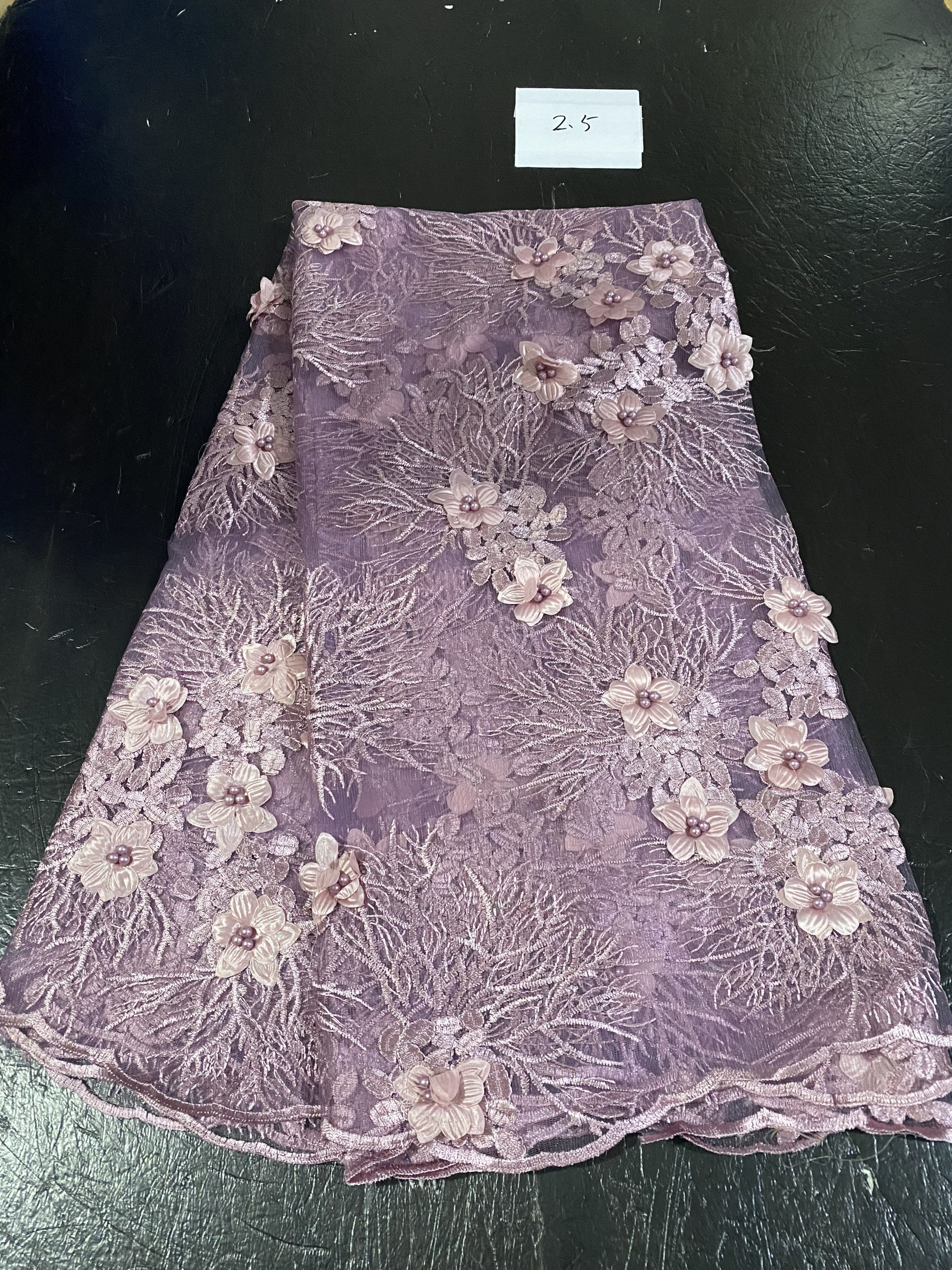 Embroidery Net Dress - New Nigerian Tulle Lace African Beaded