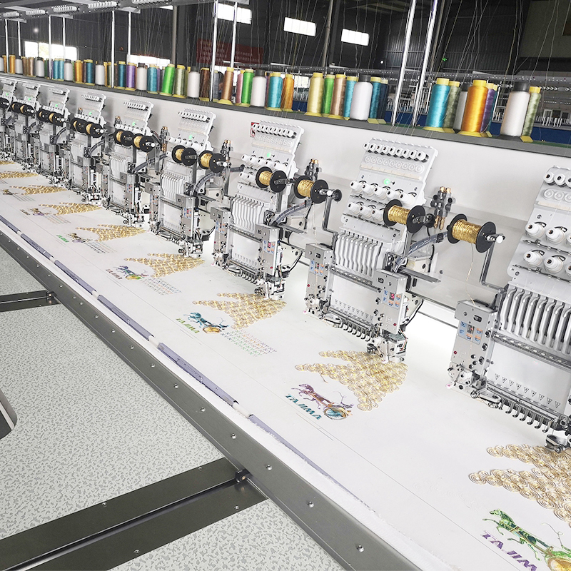 High Speed Industrial Embroide - مراجعة Embroidery Machine Computerized وسعره