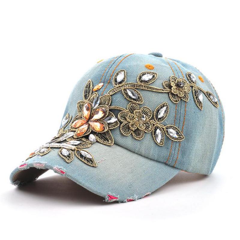 COKK Women's Baseball Cap Diam - مراجعة Embroidery On Jeans وسعره