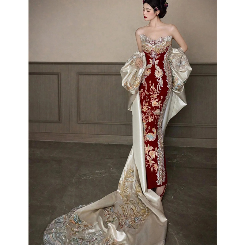 Xiuhe Clothing 2026 New Tube T - مراجعة Embroidery In Indonesia وسعره