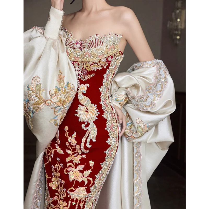Xiuhe Clothing 2026 New Tube T - مراجعة Embroidery In Indonesia وسعره