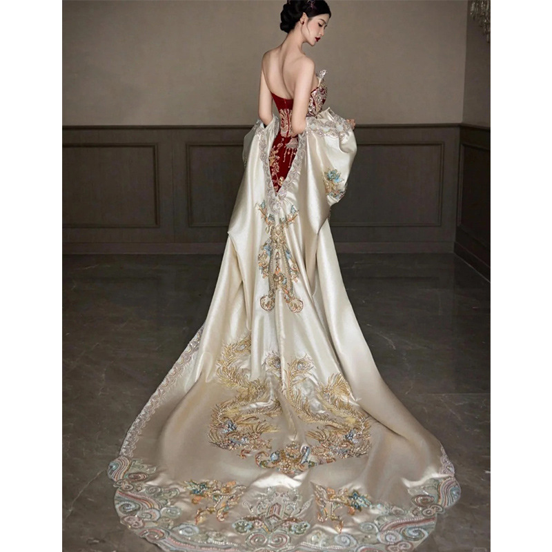 Xiuhe Clothing 2026 New Tube T - مراجعة Embroidery In Indonesia وسعره