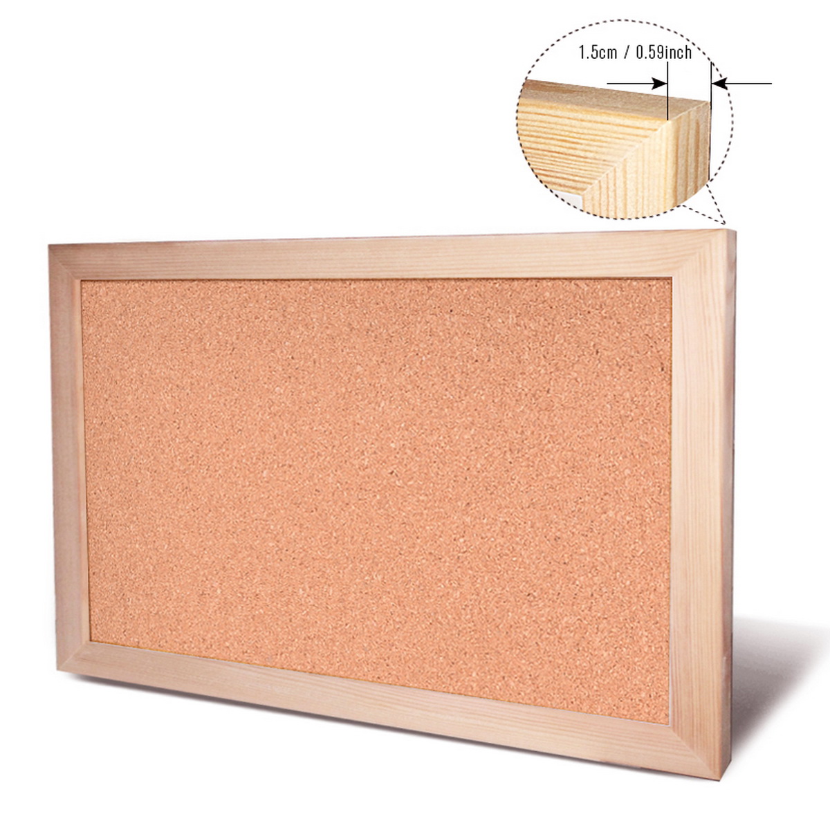 Vintage Pine Wood Frame Cork B - مراجعة Frame Display Wood وسعره