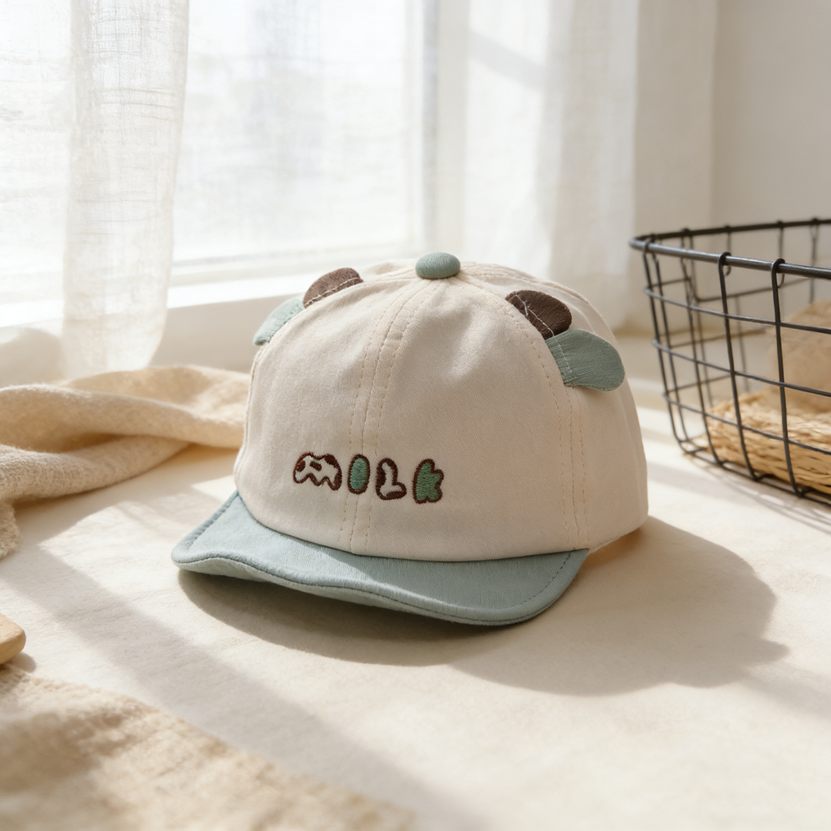 Children's Style Three-Dimensi - مراجعة Embroidery Cap وسعره