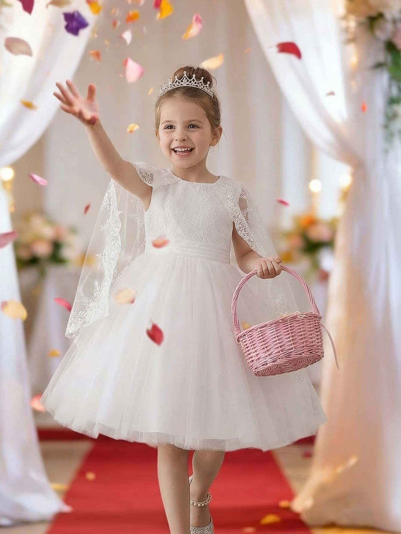 White Formal Wedding Gown for  - مراجعة Embroidery Net Dress وسعره
