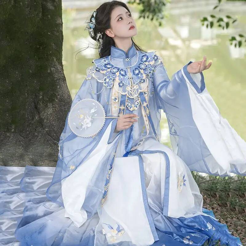 Bimonthly[Lan Jin Luo]New Hanf - مراجعة Embroidery Shirt وسعره