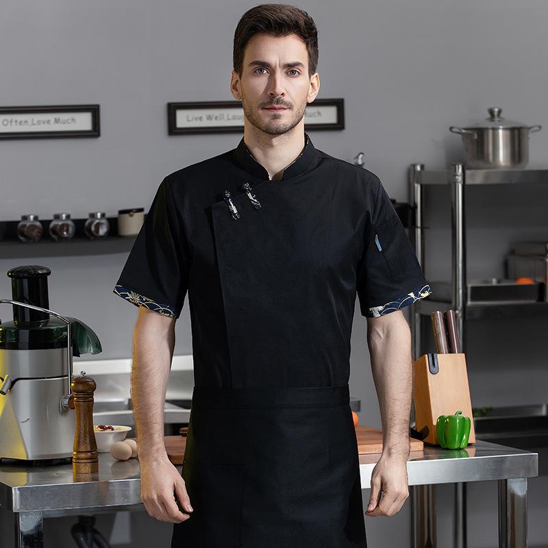 Summer Catering Short Sleeve B - مراجعة Embroidery Kitchen وسعره
