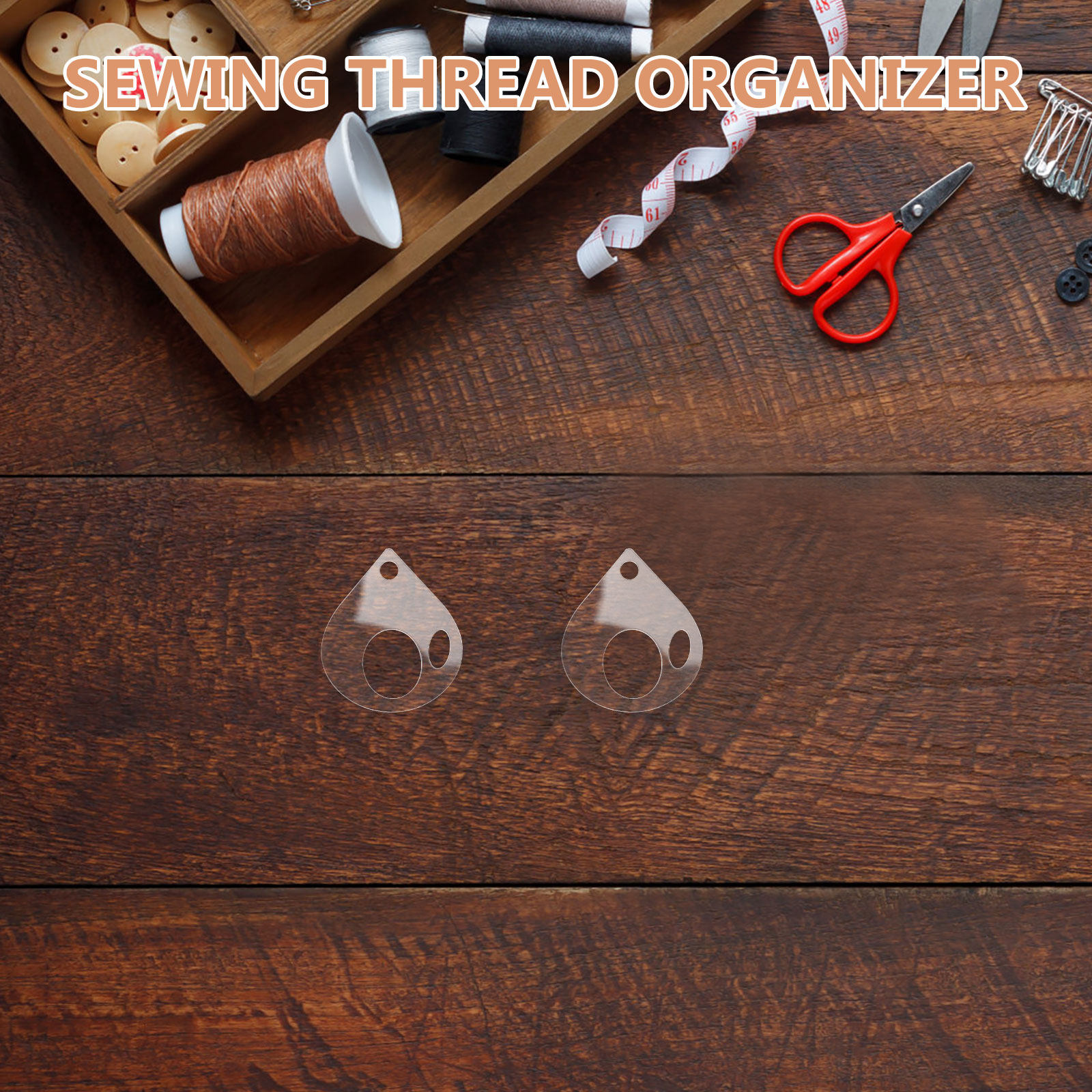 20Pcs Clear Acrylic Bobbins Th - مراجعة Embroidery Floss وسعره