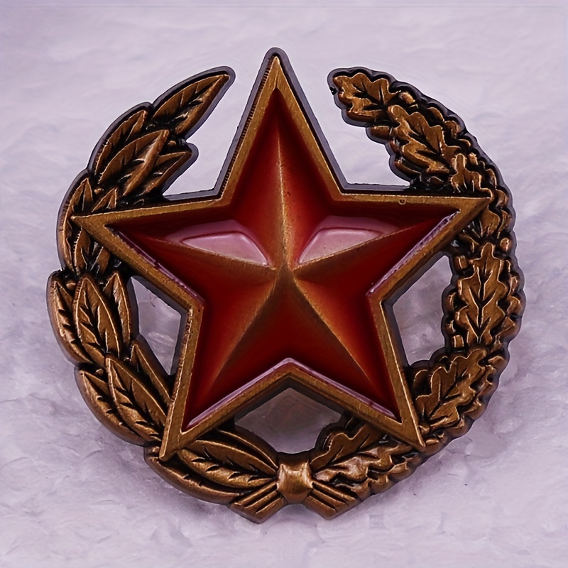 1pc Belarusian Red Star Emblem - مراجعة Embroidery Legacy وسعره