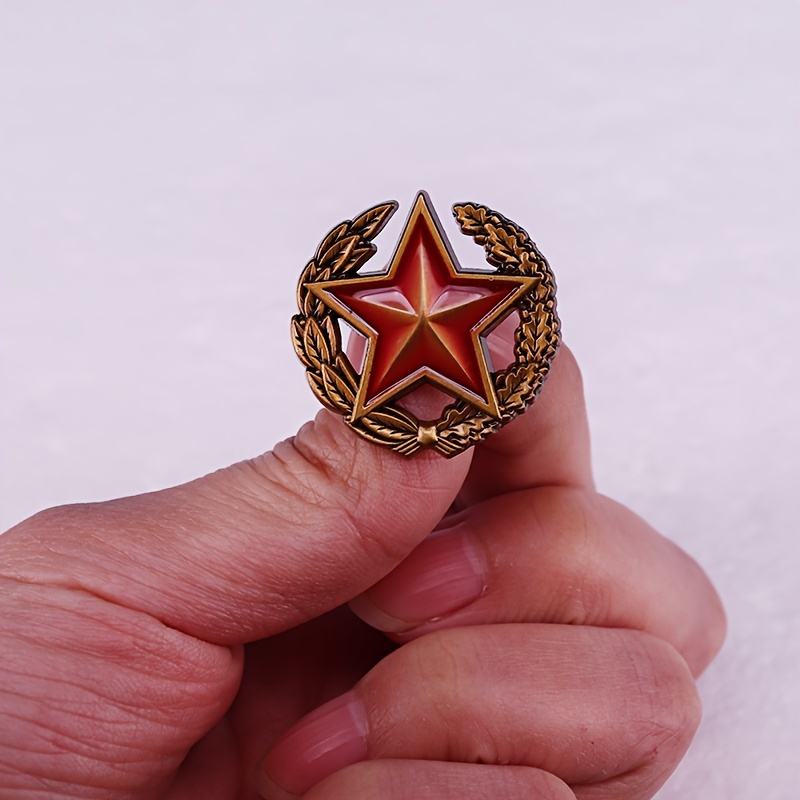 1pc Belarusian Red Star Emblem - مراجعة Embroidery Legacy وسعره
