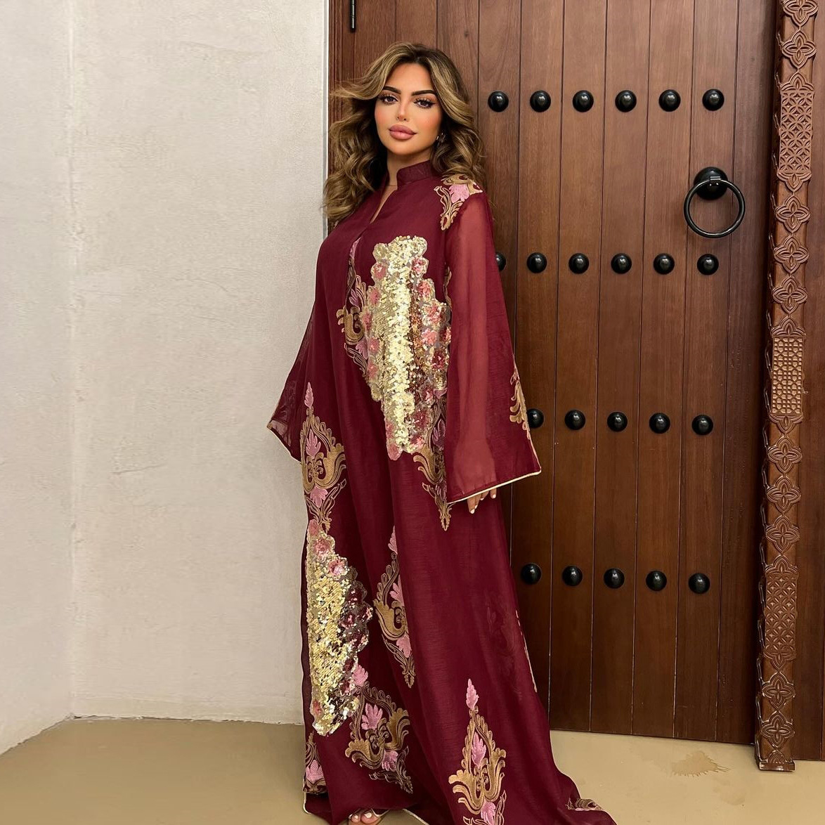 Muslim Women Wedding Party Seq - مراجعة Embroidery Arabic وسعره