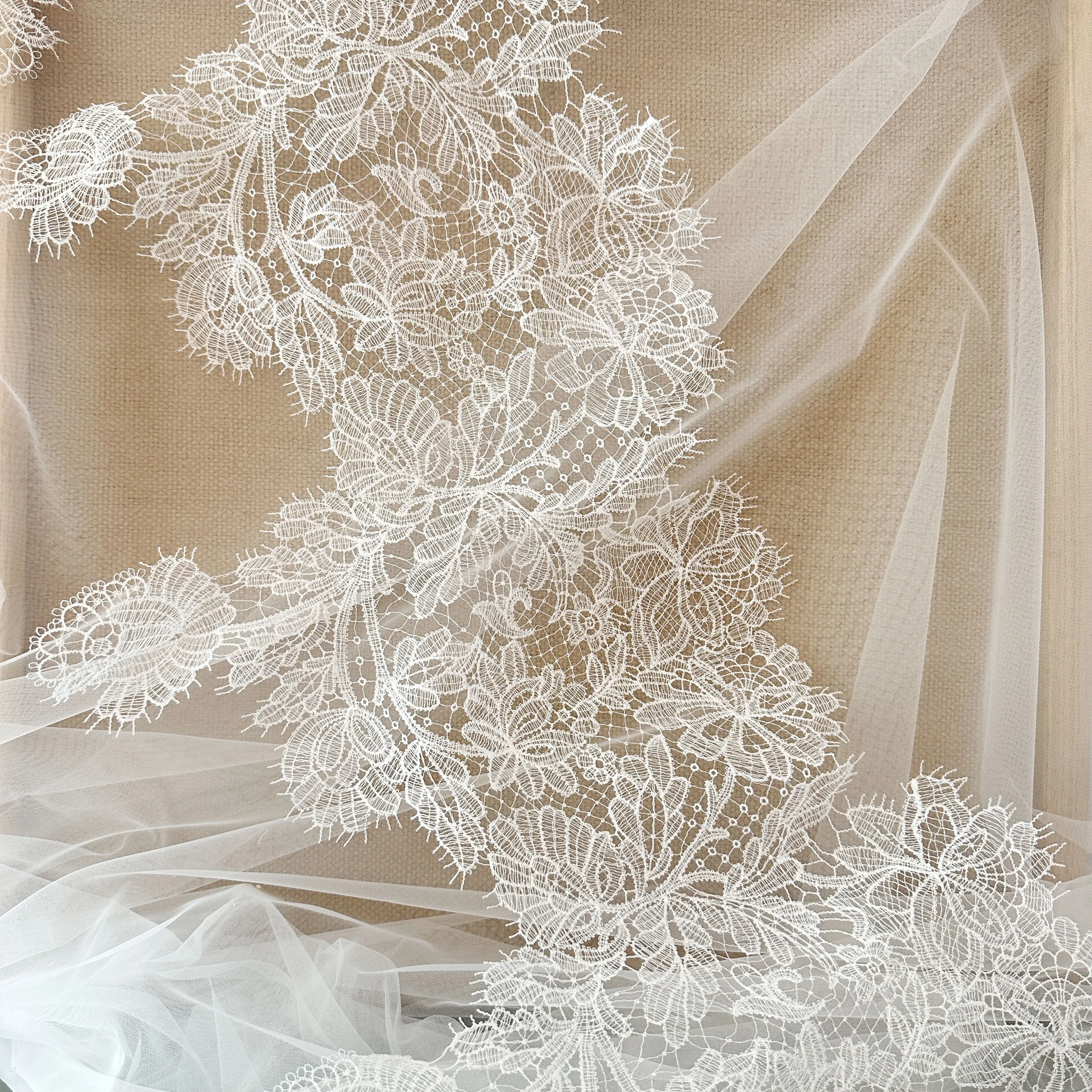 Lace Embroidery Stripes,Handma - مراجعة Embroidery Net Dress وسعره