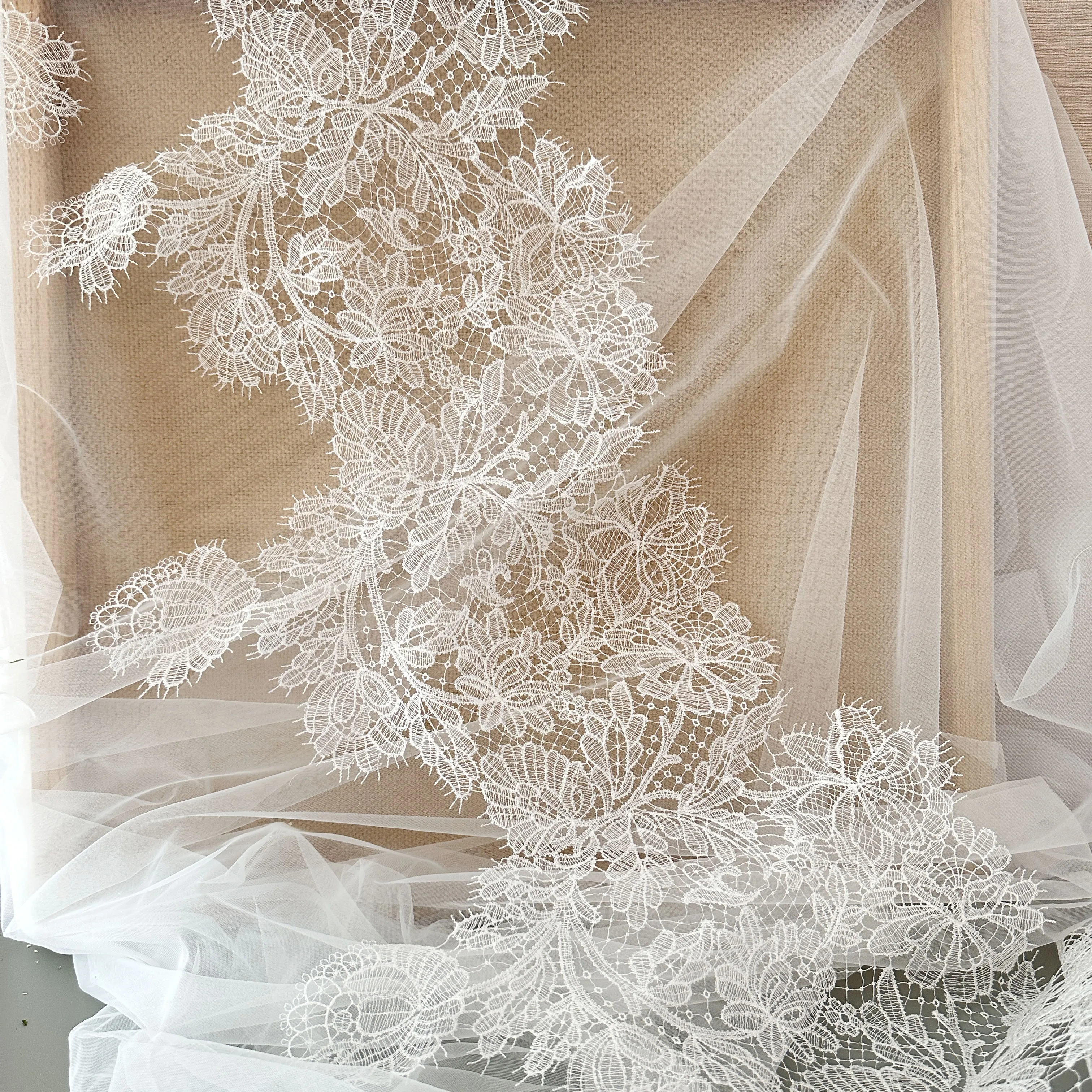 Lace Embroidery Stripes,Handma - مراجعة Embroidery Net Dress وسعره