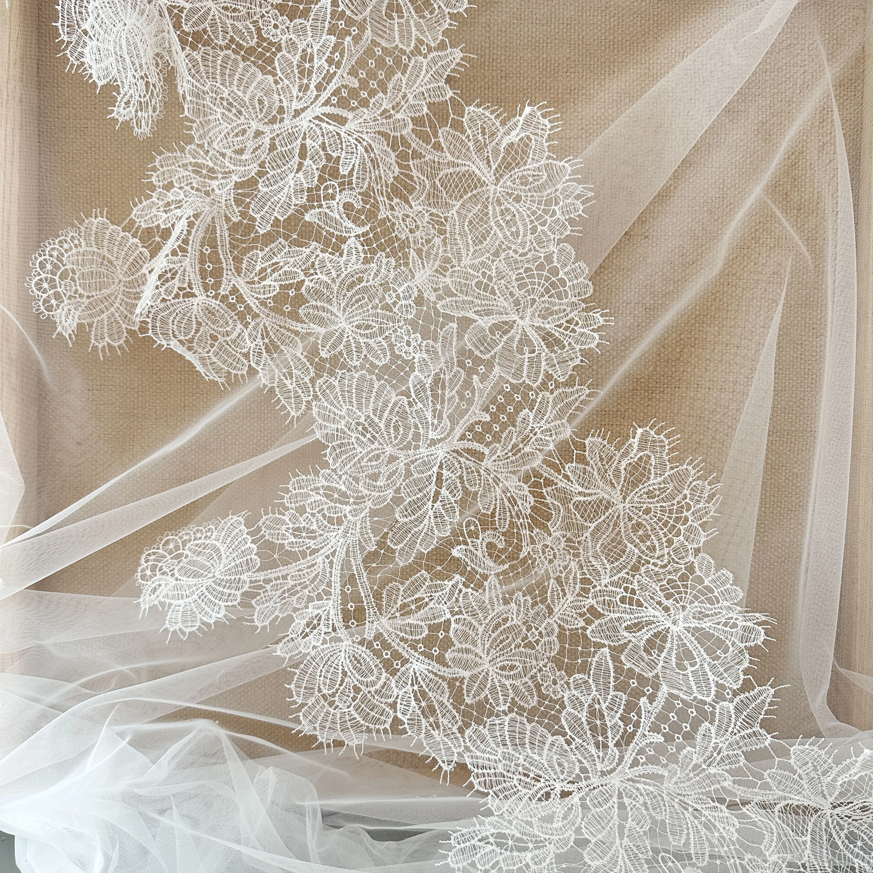 Lace Embroidery Stripes,Handma - مراجعة Embroidery Net Dress وسعره