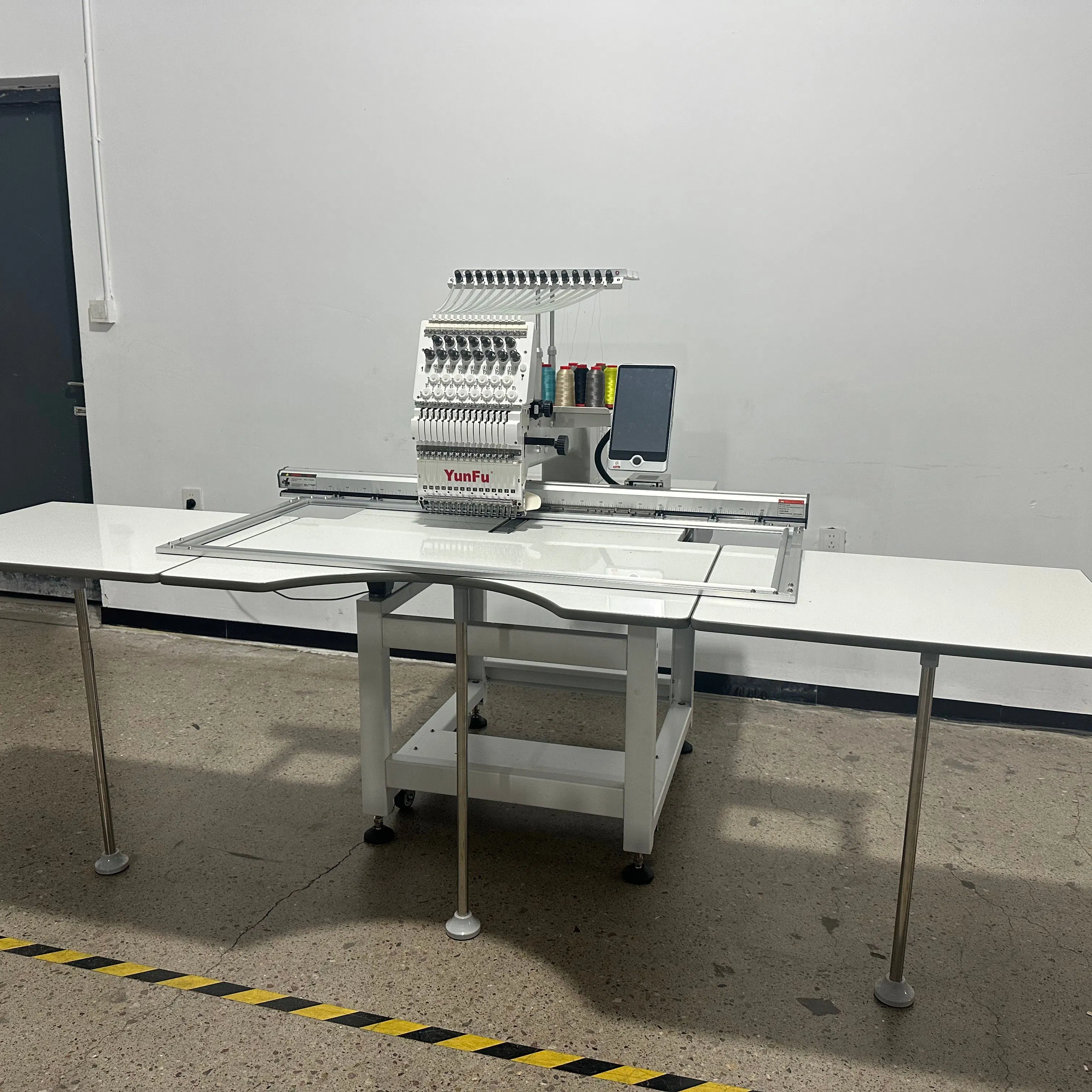 DDP Tajima Single Head Compute - مراجعة Embroidery Machine Computerized وسعره