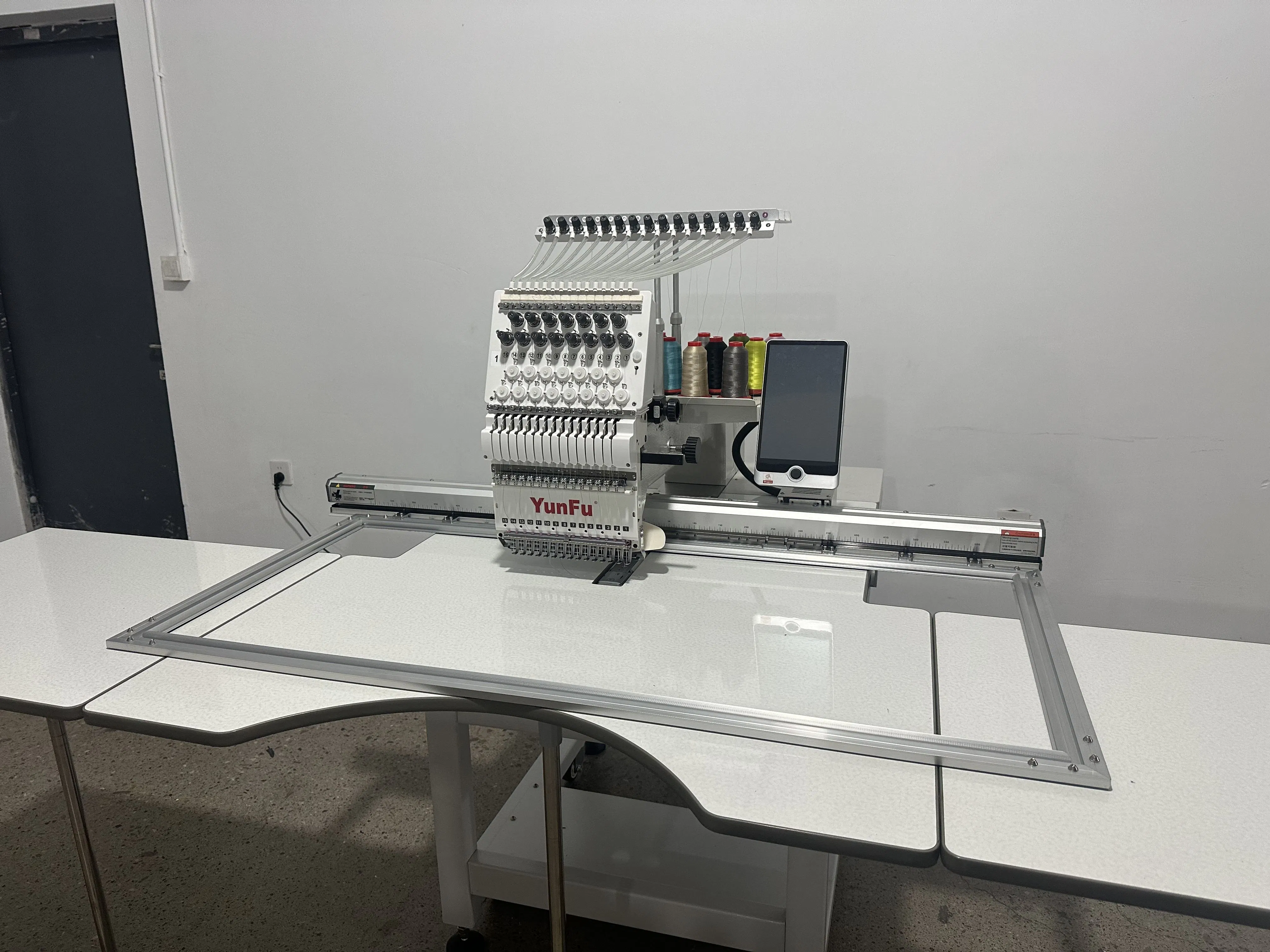 DDP Tajima Single Head Compute - مراجعة Embroidery Machine Computerized وسعره