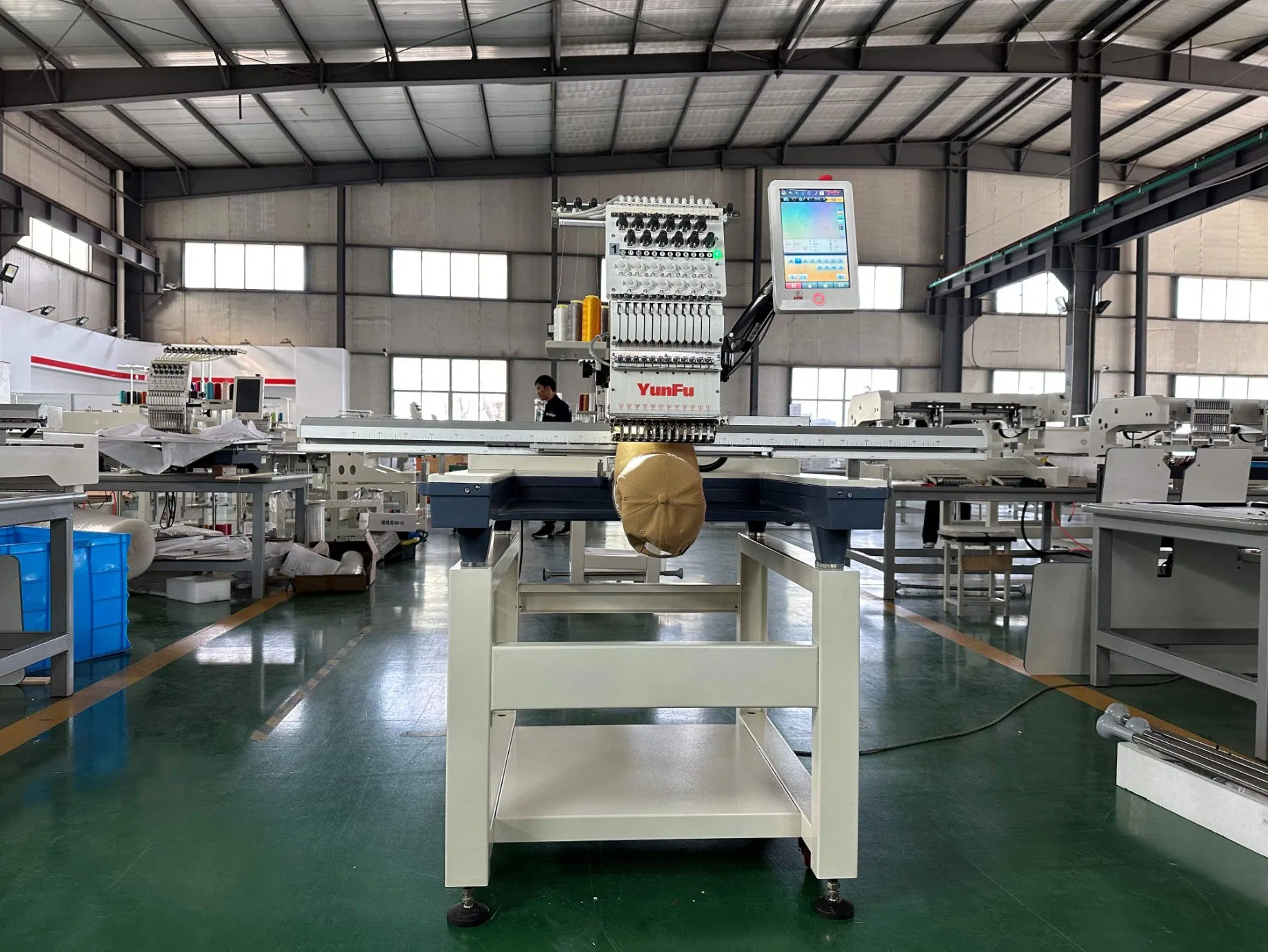 DDP Tajima Single Head Compute - مراجعة Embroidery Machine Computerized وسعره