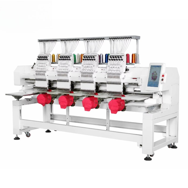 High Efficiency Computerized F - مراجعة Embroidery Machine Computerized وسعره