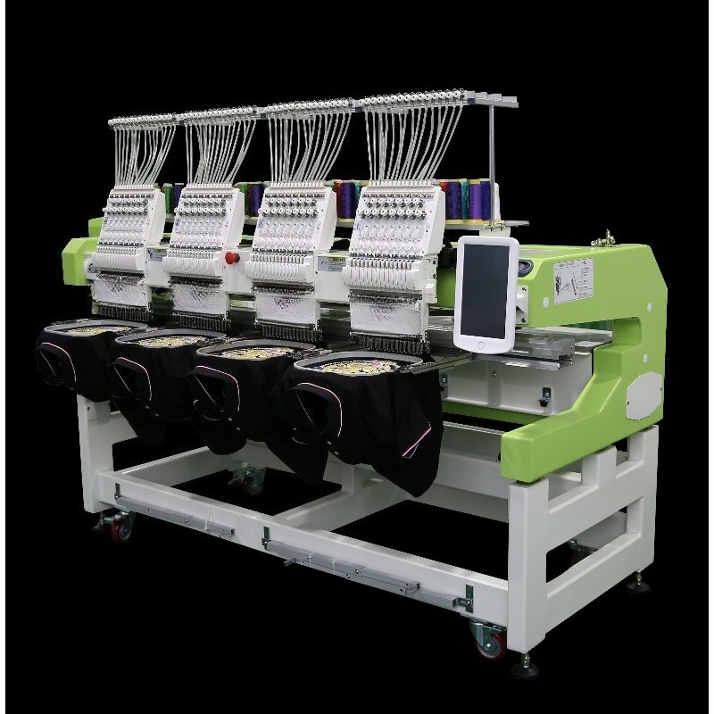 High Efficiency Computerized F - مراجعة Embroidery Machine Computerized وسعره