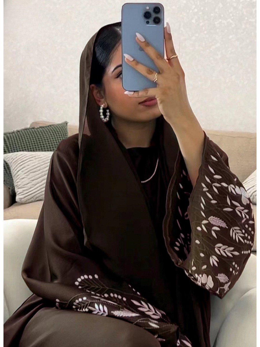 Turkey Emboridery Abaya for Wo - مراجعة Embroidery Arabic وسعره