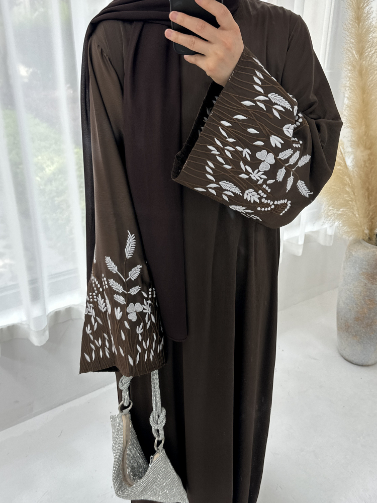 Turkey Emboridery Abaya for Wo - مراجعة Embroidery Arabic وسعره