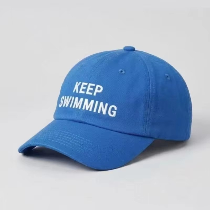 2026 Trendy keep Swimming New  - مراجعة Embroidery Cap وسعره