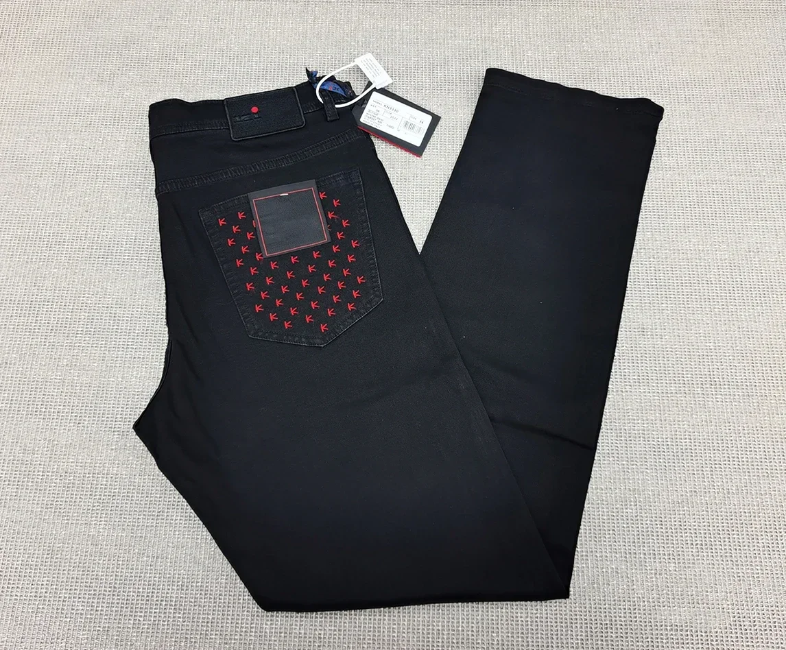 OECHSLI Jeans Thin Cotton Men  - مراجعة Embroidery On Jeans وسعره