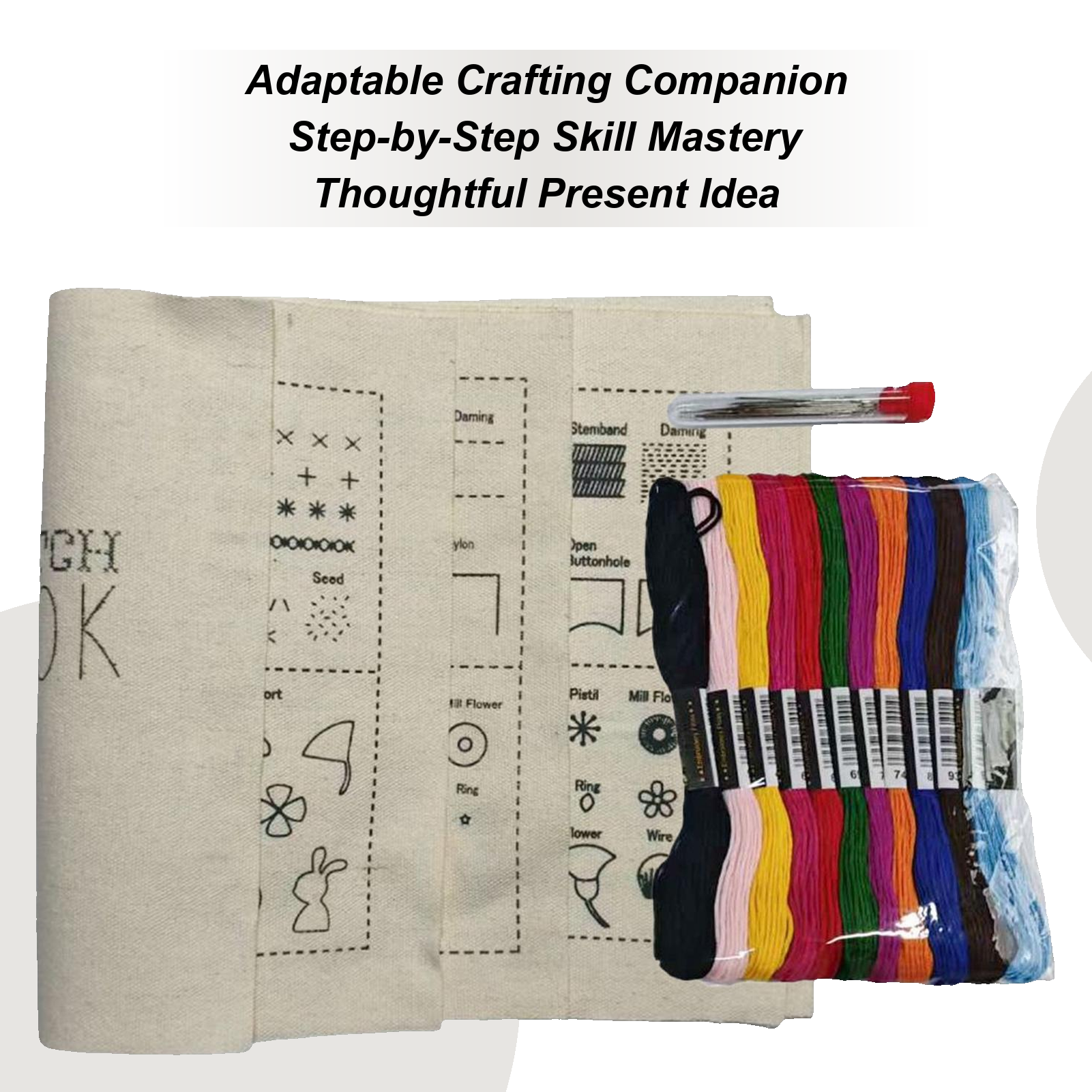 DIY Embroidery Needle Thread B - مراجعة Embroidery Needle وسعره