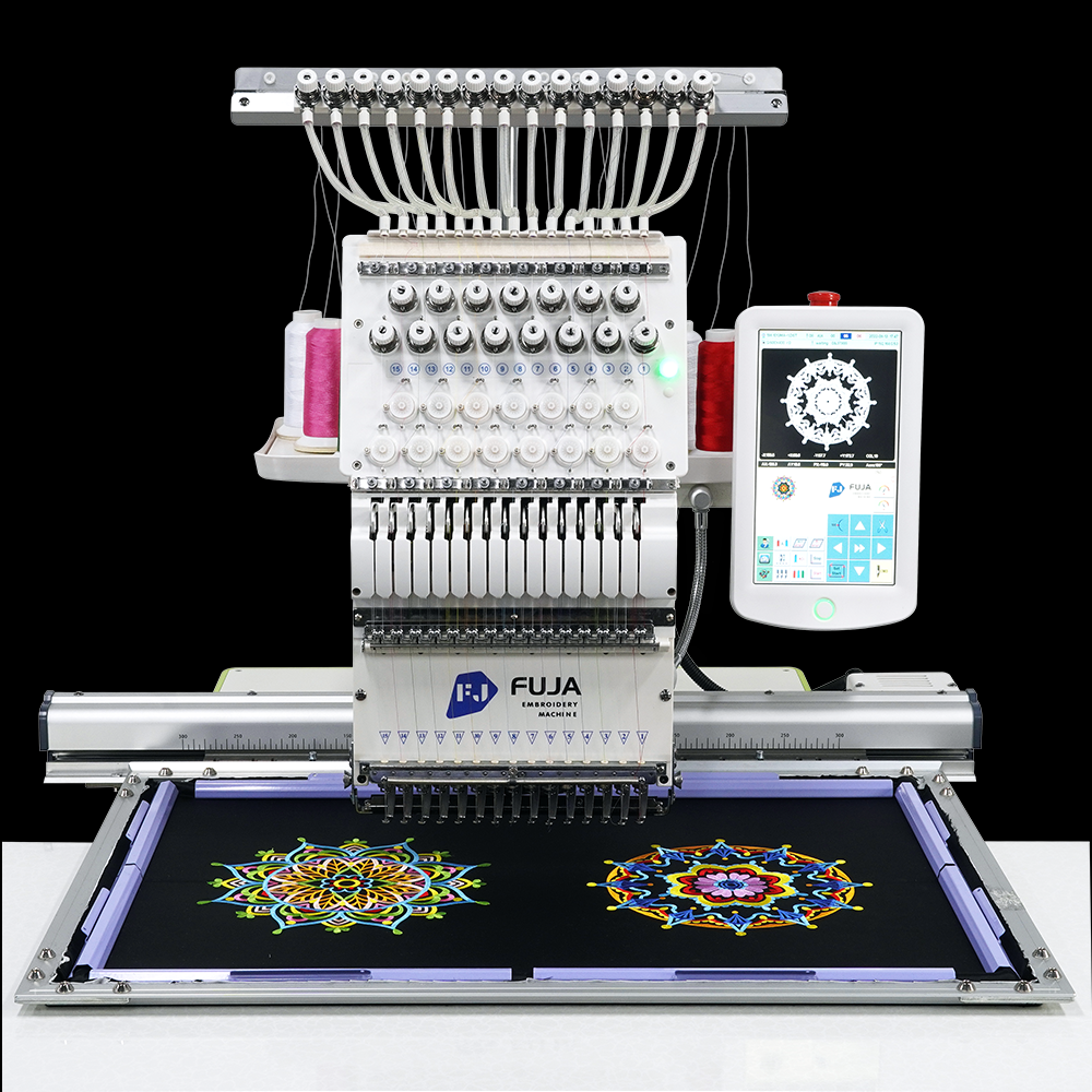 Fuja Single Head Computerized  - مراجعة Embroidery Machine Computerized وسعره