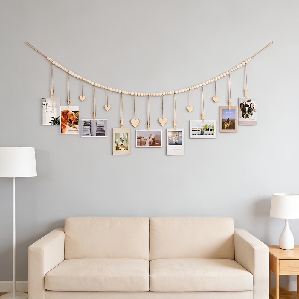 Hanging Photo Display Wall Dec - مراجعة Frame Display Wood وسعره