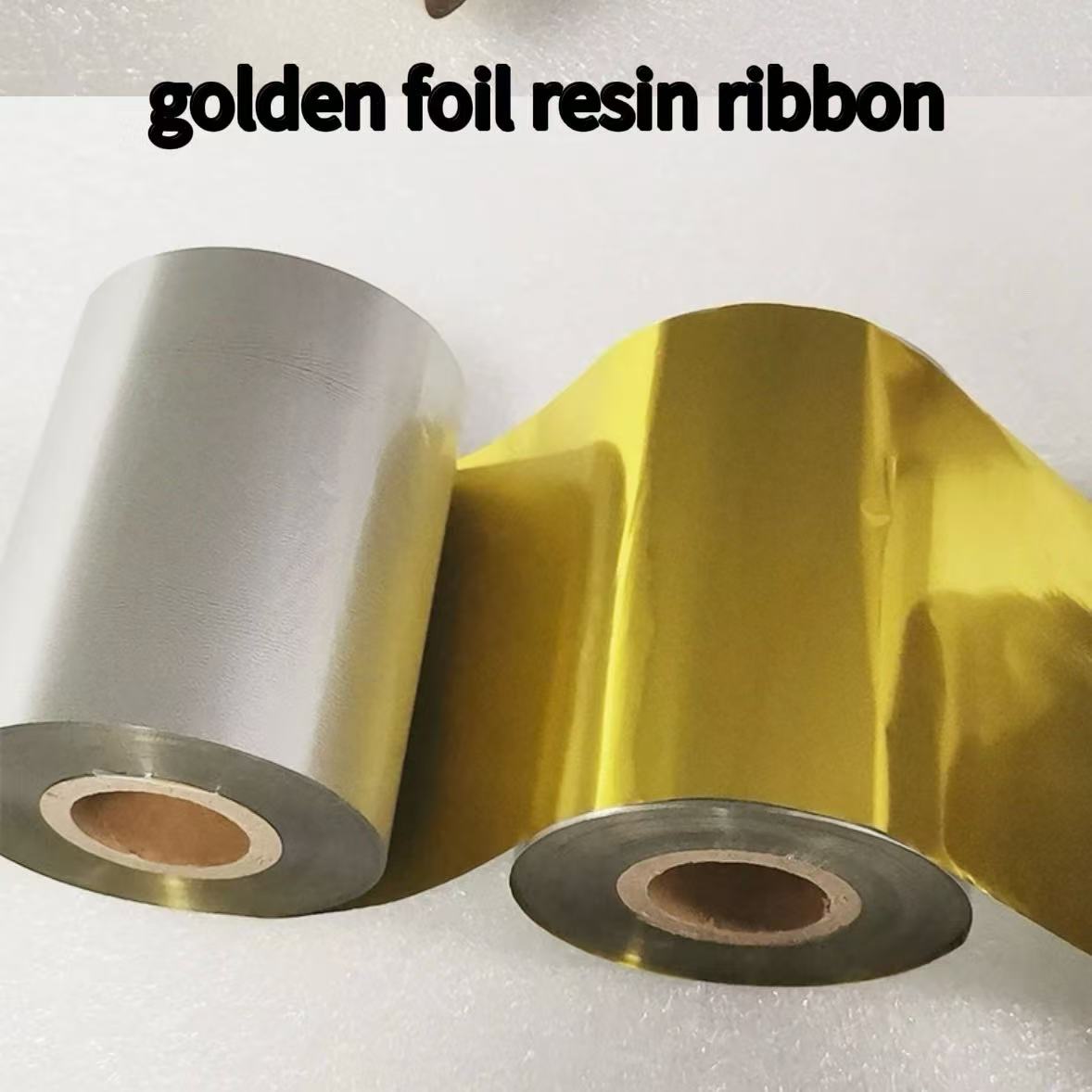 Color Golden Foil Resin Ribbon - مراجعة Transfer Paper Carbon وسعره