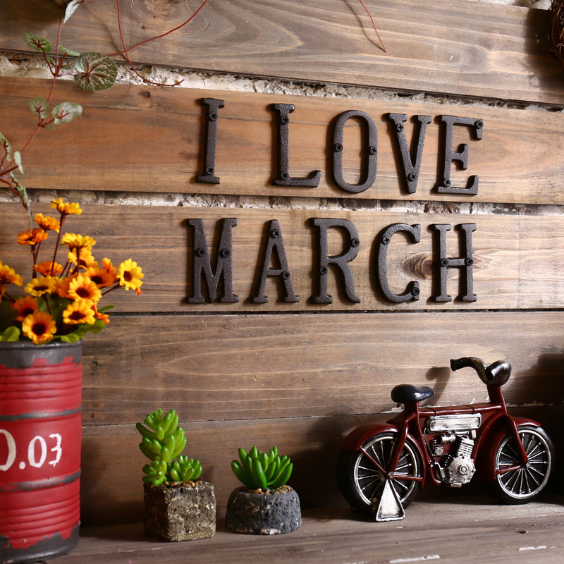 Metal Letters Numbers Cast Iro - مراجعة Embroidery Writing وسعره
