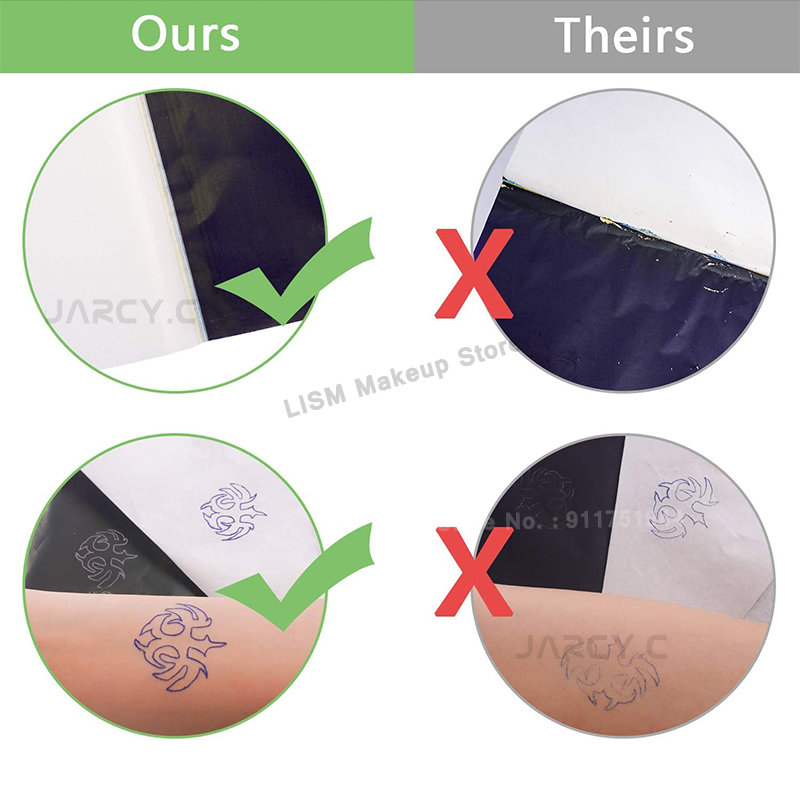 Tattoo Thermocopier Paper Tatt - مراجعة Transfer Paper Carbon وسعره
