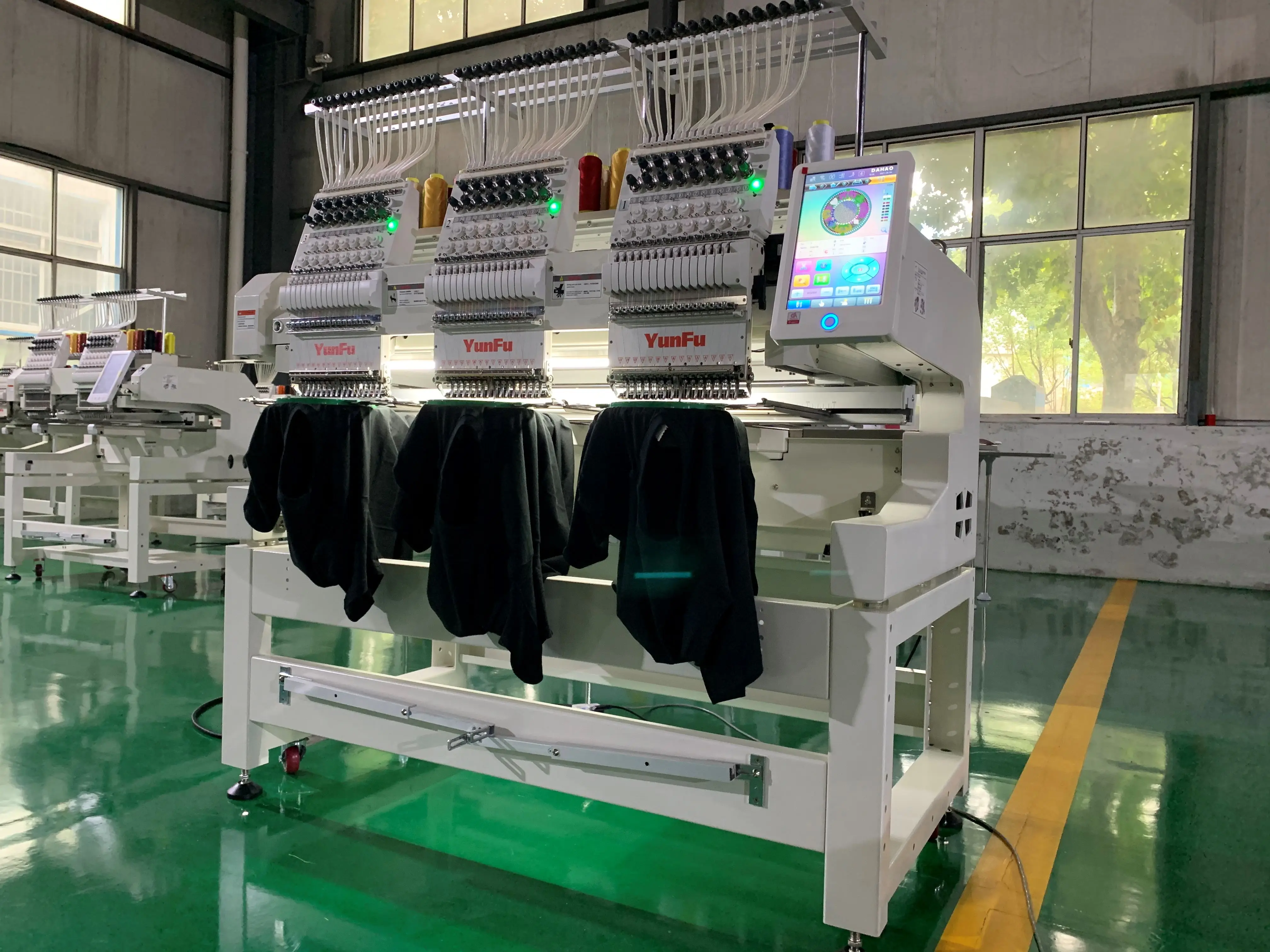2025 Style 3-Head Computerized - مراجعة Embroidery Machine Computerized وسعره