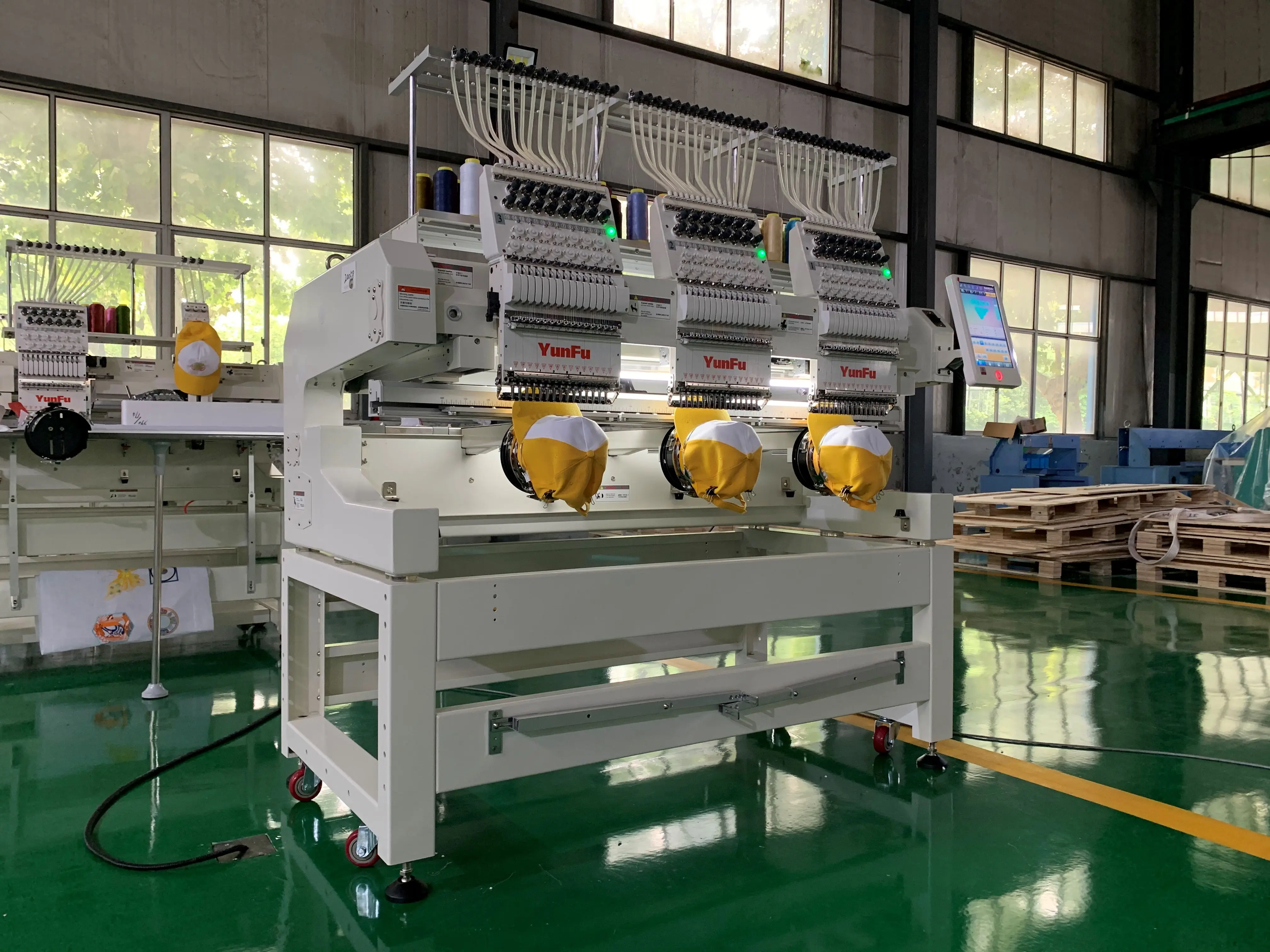 2025 Style 3-Head Computerized - مراجعة Embroidery Machine Computerized وسعره
