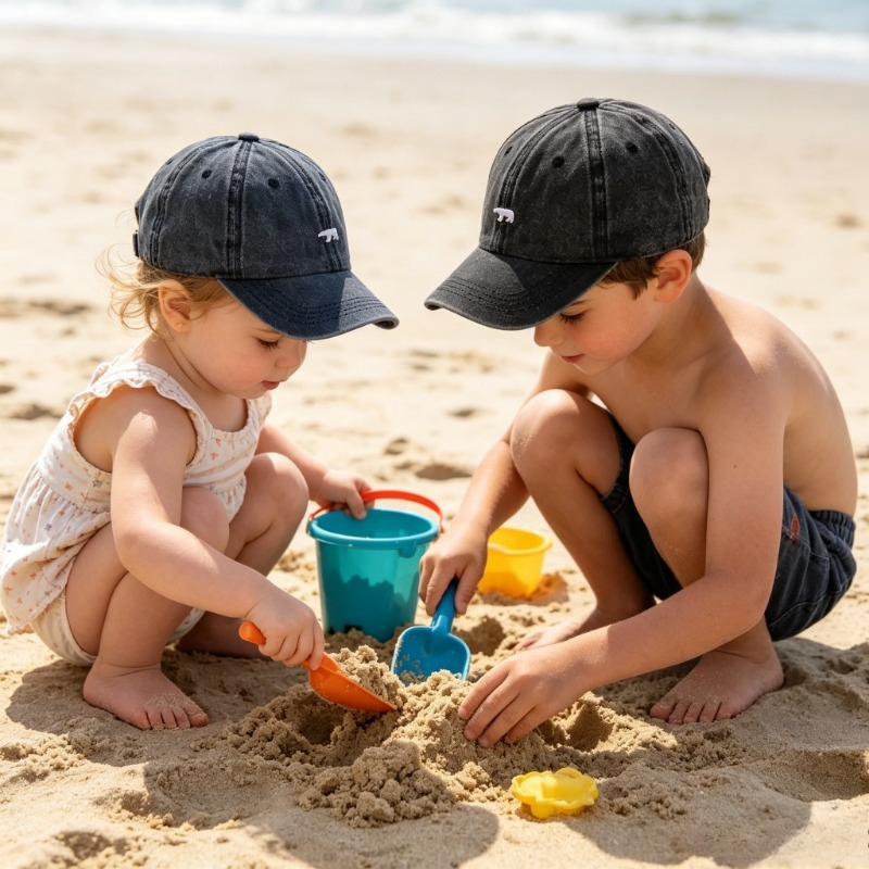 Kids Baseball Cap 49-53cm 2-6  - مراجعة Embroidery Cap وسعره