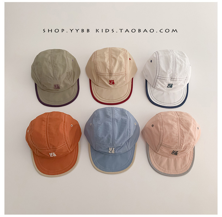 Summer Quick Dry Hat for Baby  - مراجعة Embroidery Cap وسعره