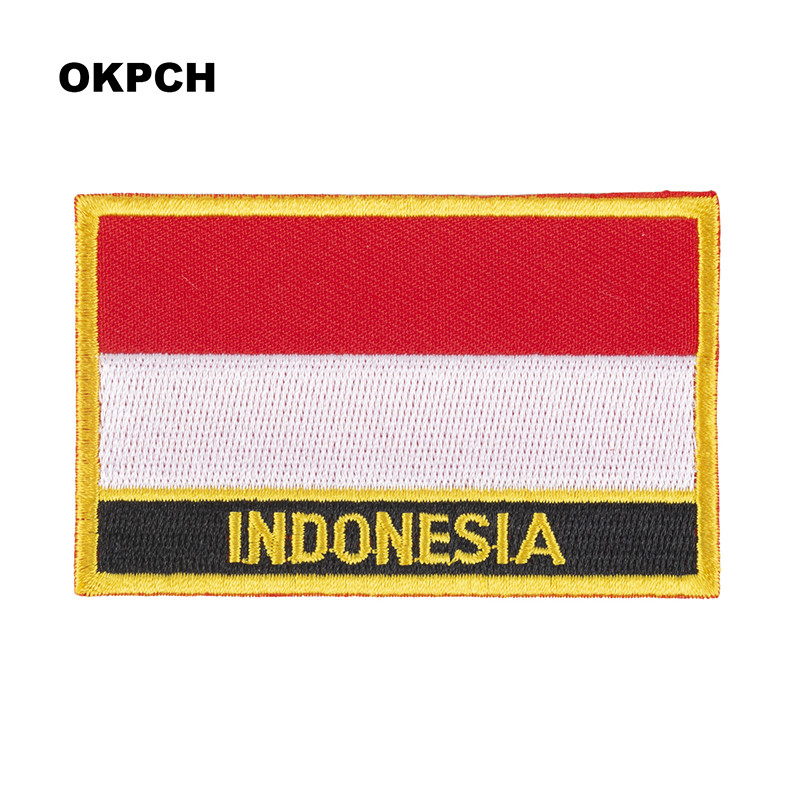 Indonesia Flag Embroidery Patc - مراجعة Embroidery In Indonesia وسعره