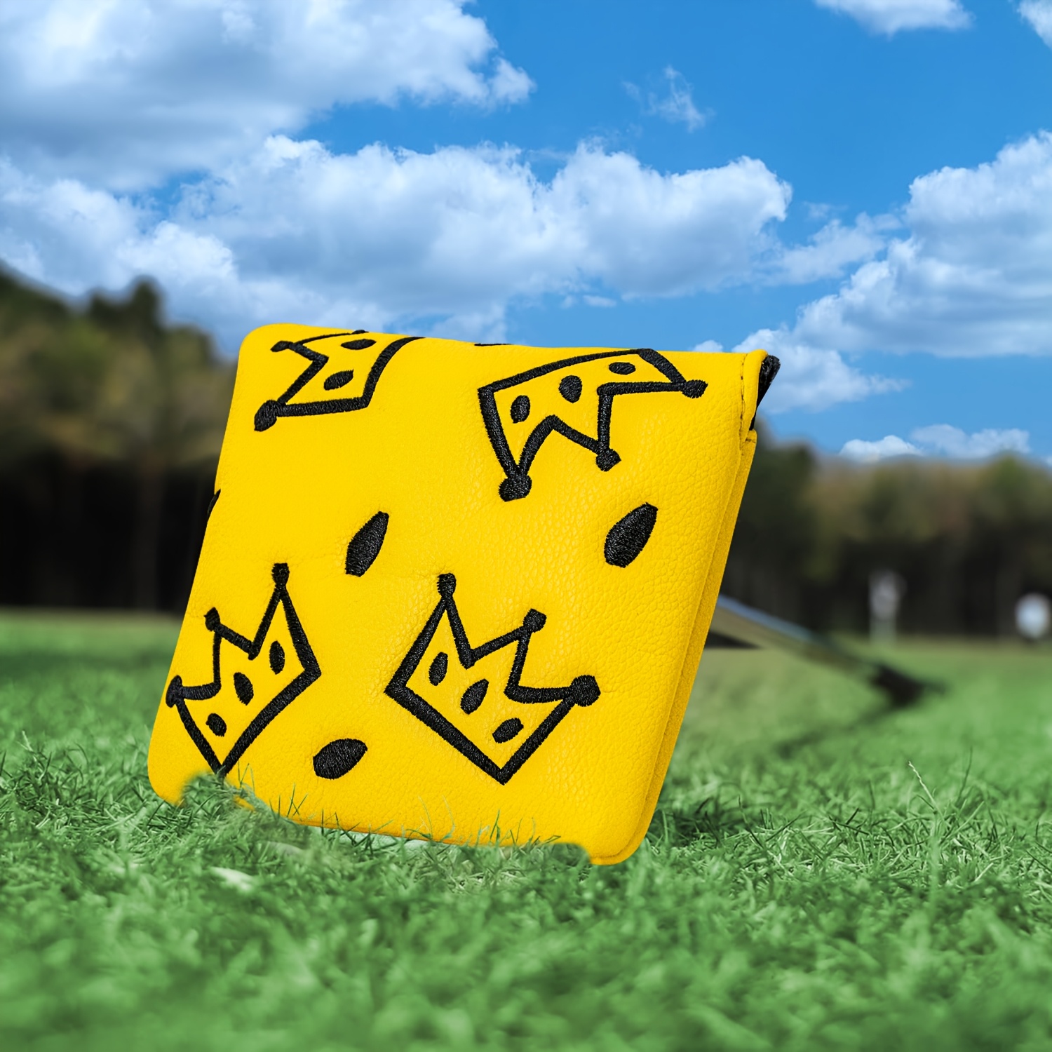 1pc Golf Mallet Putter Cover w - مراجعة Embroidery Ideas وسعره