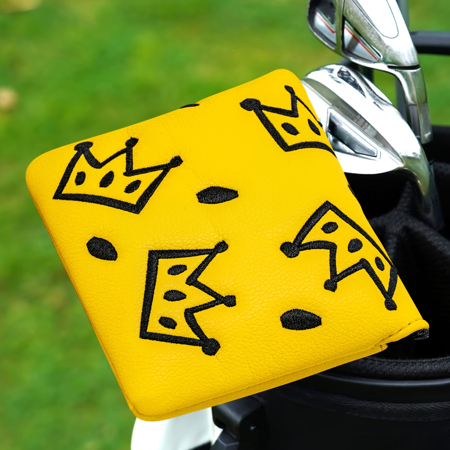 1pc Golf Mallet Putter Cover w - مراجعة Embroidery Ideas وسعره
