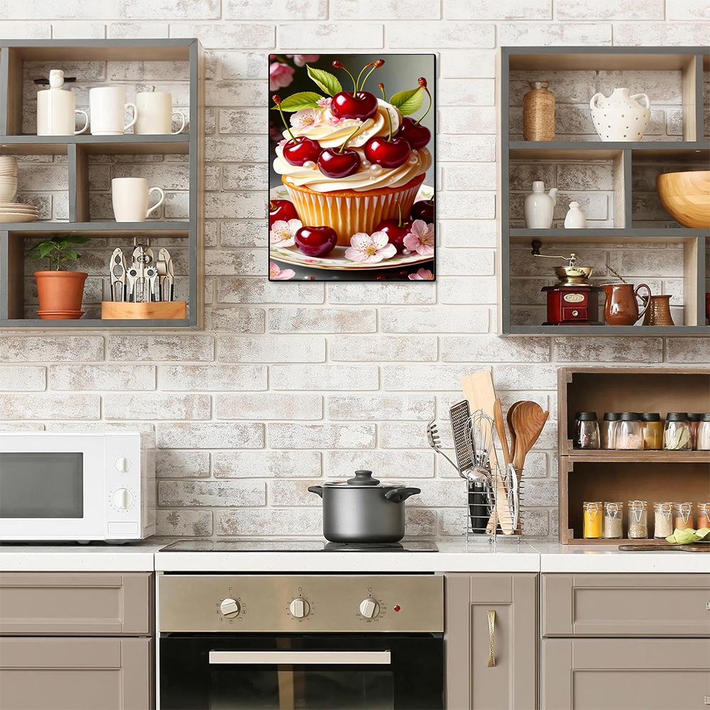 Delicious Cupcake Diamond Pain - مراجعة Embroidery Kitchen وسعره
