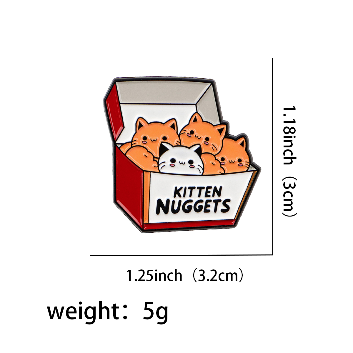 Cartoon Cat Enamel Pin Lapel P - مراجعة Embroidery Illustration وسعره