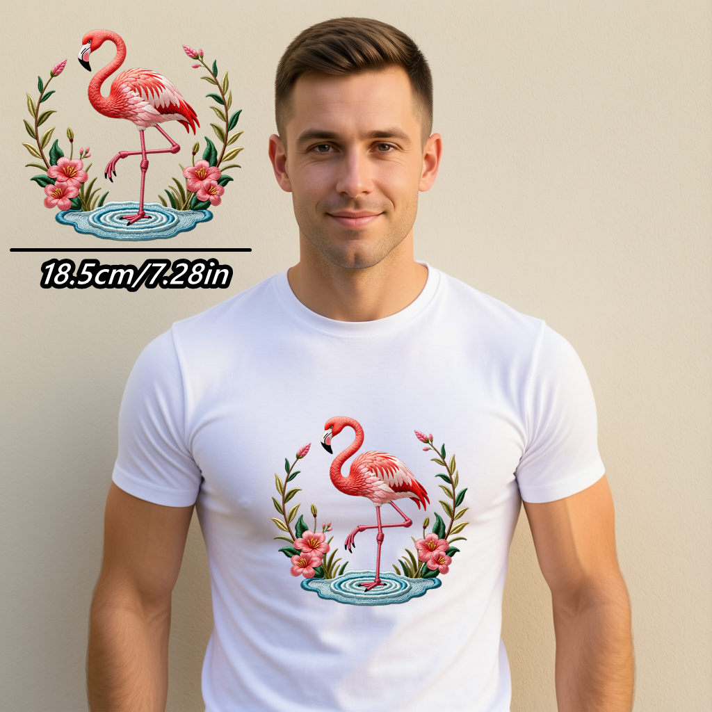 1 Piece of Bird Pattern Clothi - مراجعة Embroidery On Jeans وسعره
