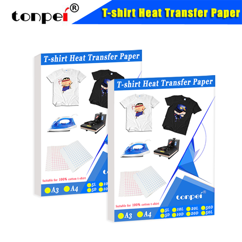 A3 A4 T shirt Heat Transfer pa - مراجعة Transfer Paper Carbon وسعره